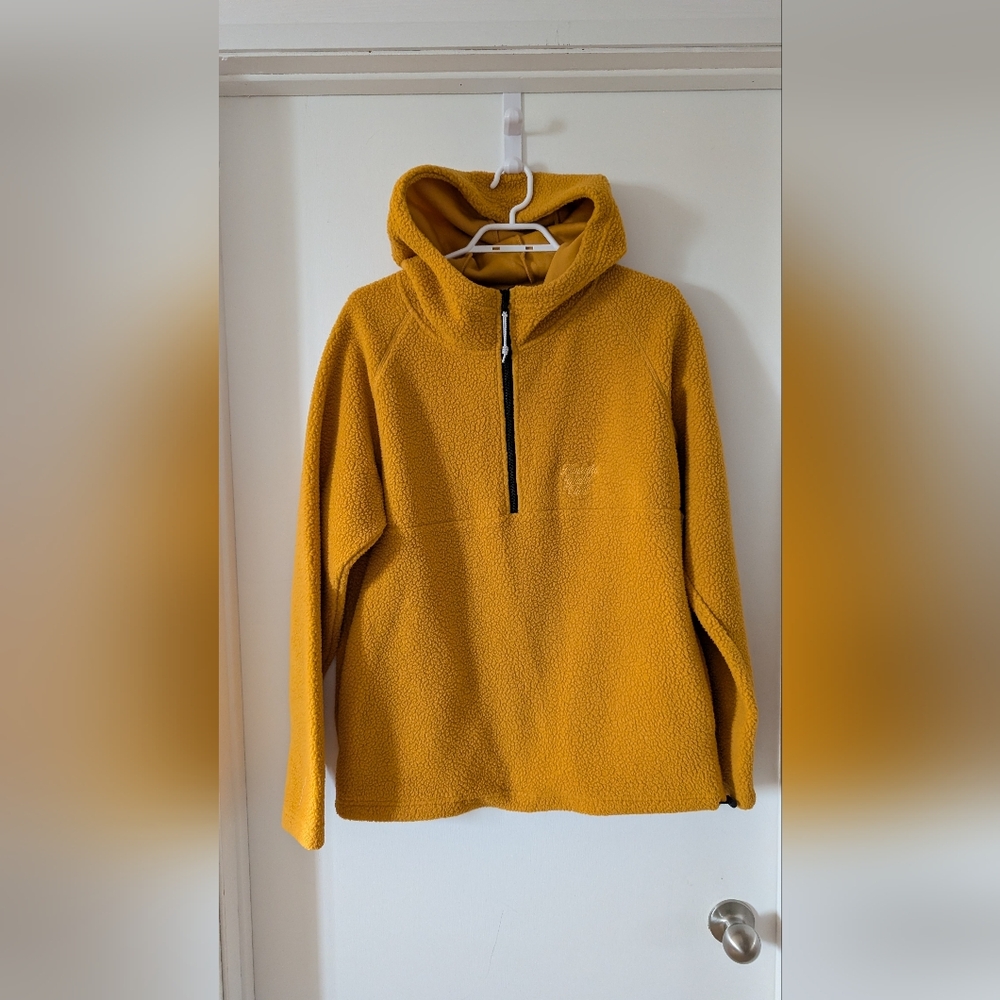 Women's Yellow Hooded Sweater